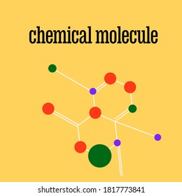 chemical molecule structural mesh of molecules