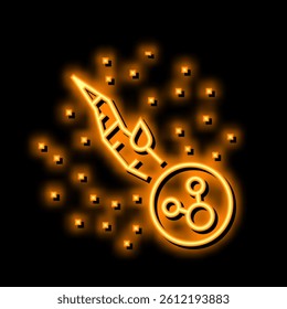 chemical peel scar treatment neon light sign vector. chemical peel scar treatment illustration