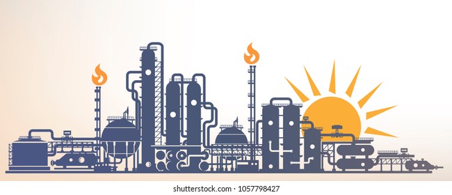 Oil Processing 库存矢量图 图片和艺术矢量图 Shutterstock