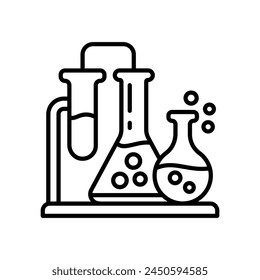 In: Chemical Physics icon in Vektorgrafik. Firmenzeichen
