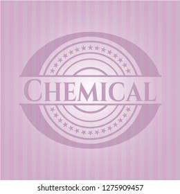 Chemical pink emblem
