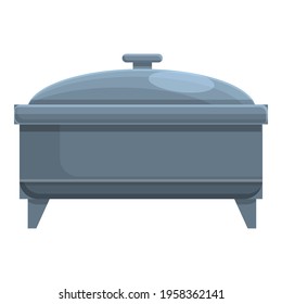 Chemical press form machine icon. Cartoon of Chemical press form machine vector icon for web design isolated on white background