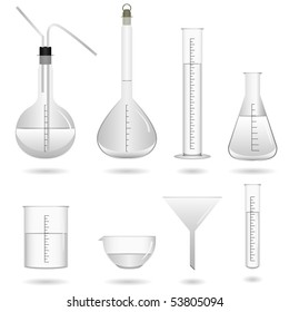 Chemical Science Equipment Vector