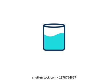 Chemical science lab equipment - test tubes jar icons. Isolated on white background
