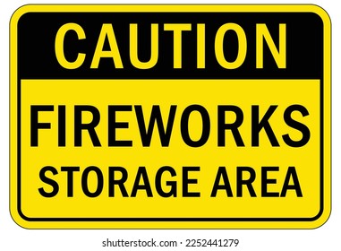 Chemical storage area sign and labels