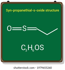 12 Syn propanethial s oxide Images, Stock Photos & Vectors | Shutterstock