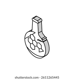 chemical synthesis engineer isometric icon vector. chemical synthesis engineer sign. isolated symbol illustration
