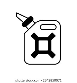 Chemical tank vector icon which can easily modify or edit

