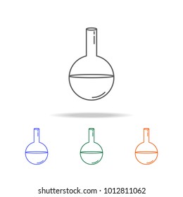 Chemical test tube icon. Medicine Element of multi colored icons for mobile concept and web apps. Thin line icon for website design and development, app development. Premium icon on white background
