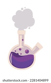 chemical test tube, science icon