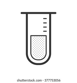 Chemical test tubes icon