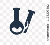 Chemical vector icon isolated on transparent background, Chemical transparency concept can be used web and mobile
