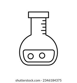 Chemical vector icon which can easily modify or edit 

