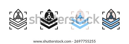 Chemical Warfare Icon Pack In Multiple Styles