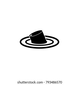 chemical wastes icon. Elements garbage icon. Premium quality graphic design icon. Baby Signs, outline symbols collection icon for websites, web design, mobile app on white background