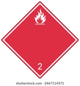 Chemicals safety symbol wordless sign