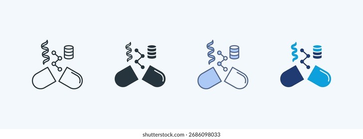 Cheminformatics Multiple Style Icon Collection