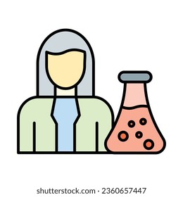 Chemist Icon Design For Personal And Commercial Use.