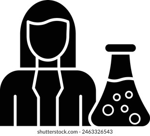 Chemist Icon Design For Personal And Commercial Use.