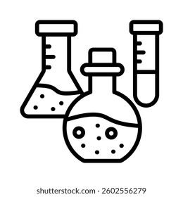 Chemist Icon Element for Design