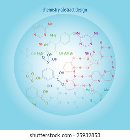 chemistry abstract design