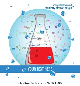 chemistry abstract design