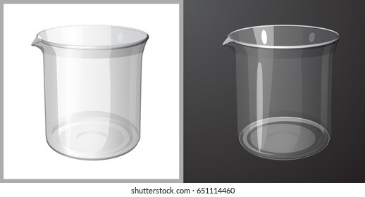 Chemistry Apparatus - Beaker(Glassware) - Icon