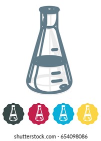 Chemistry Apparatus - Flask - Icon