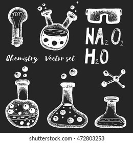 Chemistry and biochemistry vector set