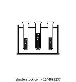 chemistry bottle vector icon icon for app and website, training symbols