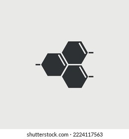 chemistry chemical reaction vector icon organic chemistry beaker 