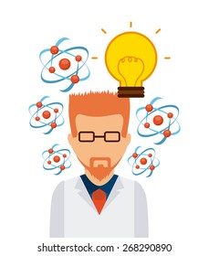 chemistry concept design, vector illustration eps10 graphic 
