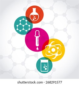 chemistry concept design, vector illustration eps10 graphic 