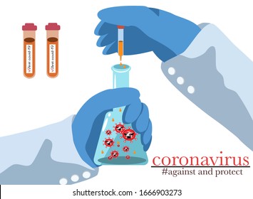 Chemistry corona virus. Against and protect corona virus. Anti covid19. Chemistry research how to sterilize virus. Novel corona virus