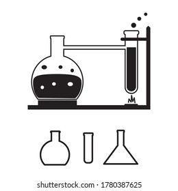 chemistry creative icon. Simple element illustration.