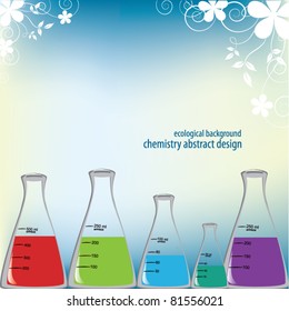 chemistry ecological abstract design