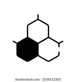 Chemistry Elements icons set five different style vector stock illustration