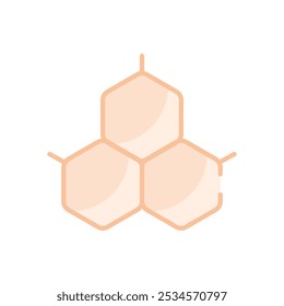 Os ícones de elementos de química definem cinco ilustrações de estoque de vetor de estilo diferente