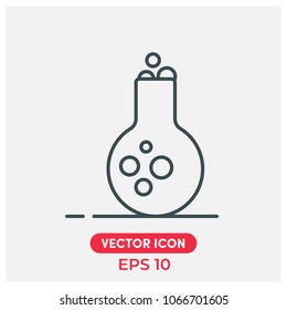 Chemistry Experiment Vector Icon Illustration For Web And Mobile App.Ui/Ux