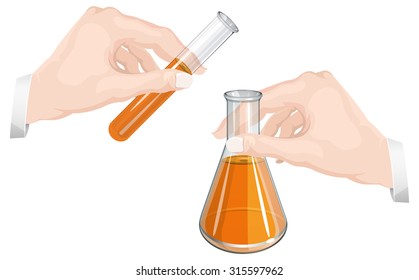 Chemistry Experiments - Illustration