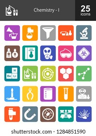 Chemistry Filled Icons