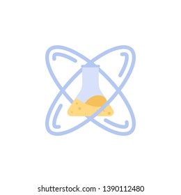 Chemistry, flask color icon. Element of chemistry color icon. Premium quality graphic design icon. Signs and symbols collection icon for websites, web design, mobile app
