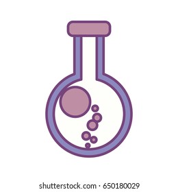 Chemistry flask glass
