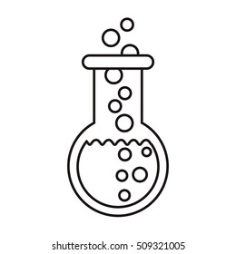 chemistry flask icon