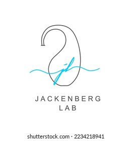 Icono del matraz de química. Tecnología científica. Diseño de Logotipos para conceptos de química, laboratorio, ciencia y biotecnología. Equipo de alquimia