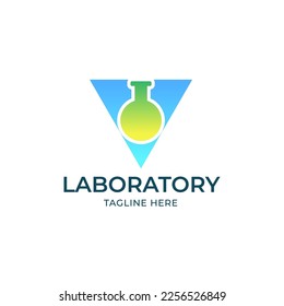 Chemistry flask icon. Science technology. flat design for chemistry, laboratory, science, biotechnology concepts.