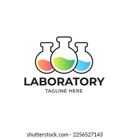 Chemistry flask icon. Science technology. flat design for chemistry, laboratory, science, biotechnology concepts.