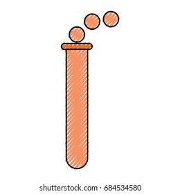 Chemistry flask isolated
