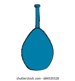 Chemistry flask isolated