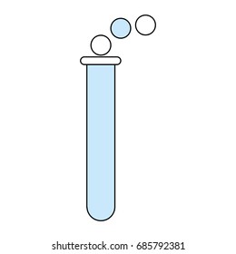 Chemistry flask isolated